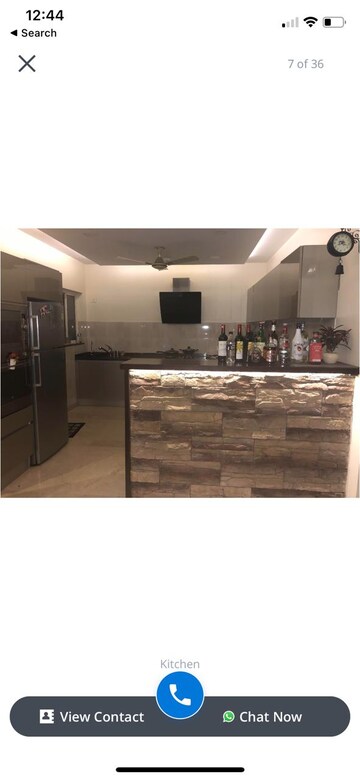 Bedroom in 3 BHK Apartment at Gera Trinity Towers, Kharadi – for Rent