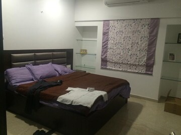 Bedroom in 3 BHK Apartment at Gera Trinity Towers, Kharadi – for Rent