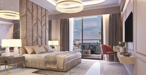 Master Bedroom in 3 BHK Apartment at Adani Linkbay Residences, Andheri West – for Sale