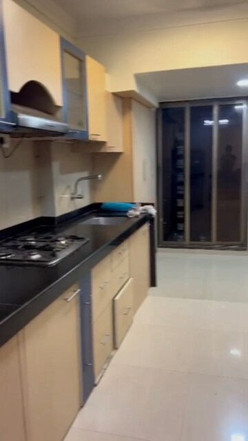 Kitchen in 3 BHK Apartment at Raheja Solitaire, Goregaon West – for Rent