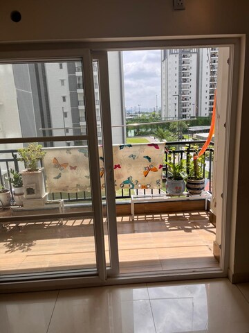 Balcony in 2 BHK Apartment at My Home Tridasa, Tellapur – for Rent