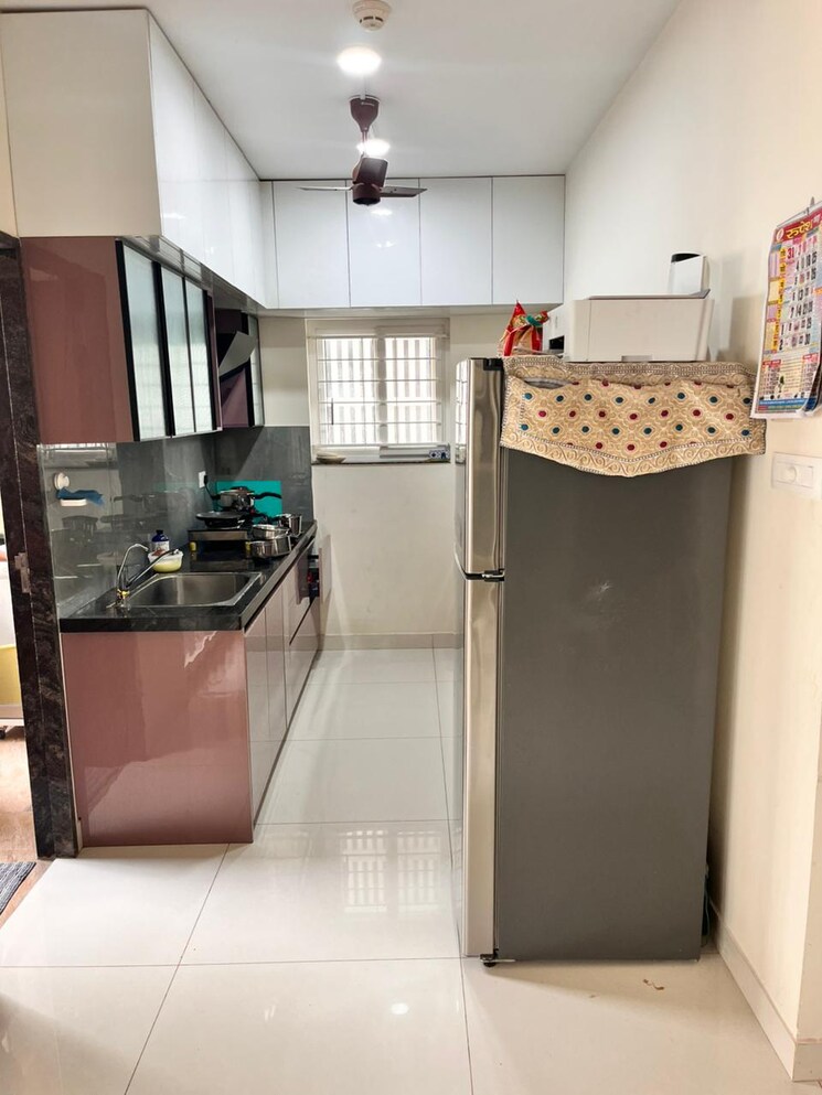 Kitchen, my-home-tridasa 2 Bedroom 1253 Sq.Ft. Apartment In Tellapur Hyderabad 9126976