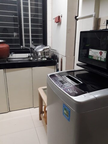 Kitchen in 1 BHK Apartment at Vijay Garden, Ghodbunder Road – for Rent