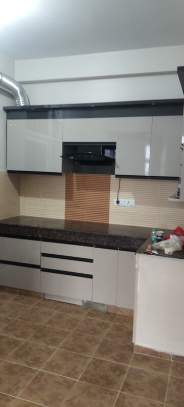 Kitchen in 3 BHK Apartment at Omaxe The Palace, Gomti Nagar – for Rent