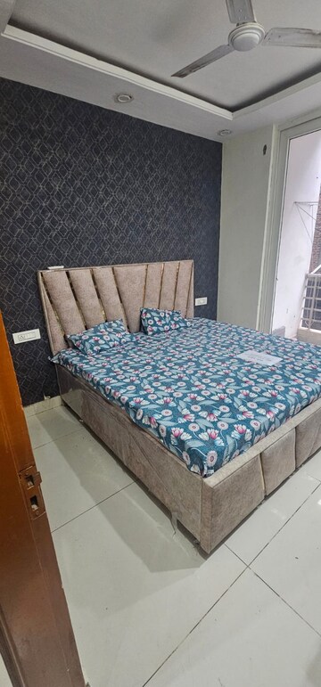 Bedroom in 3 BHK Builder Floor at Motia Blue Ridge, Dhakoli – for Rent