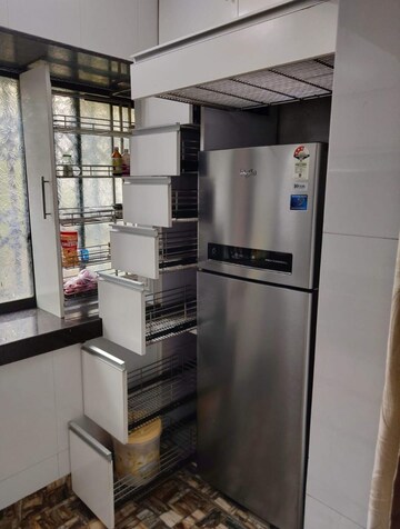 Staircase in 2 BHK Apartment at Rushi The Kollage, Andheri East – for Rent