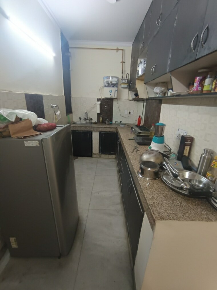 Kitchen, lajpat nagar 4 3 Bedroom 1280 Sq.Ft. Builder Floor In Lajpat Nagar 4 Delhi 9127062