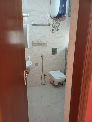 Bathroom in 3 BHK Apartment at DDA Rosewood Apartments, Vasant Kunj – for Rent