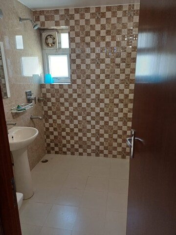 Bathroom in 3 BHK Apartment at DDA Rosewood Apartments, Vasant Kunj – for Rent