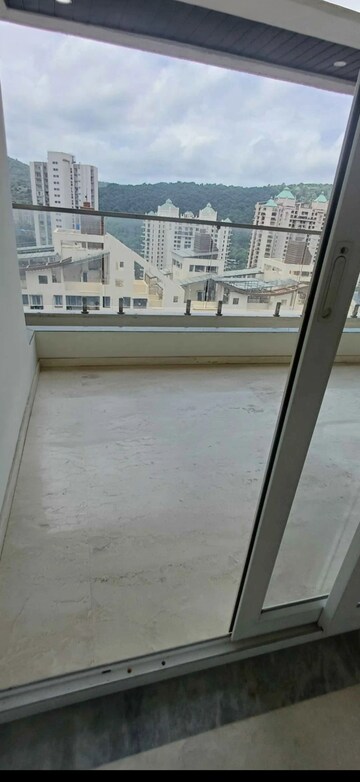 Balcony in 5 BHK Apartment at Raunak Viraj Tower , Pokhran Road No Two – for Rent