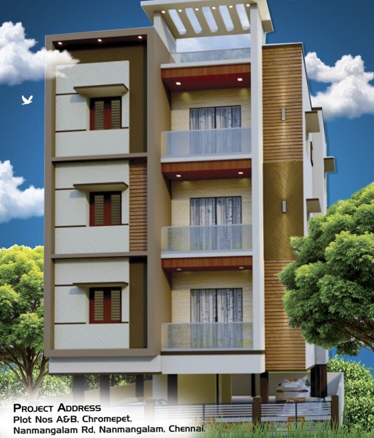 Exterior View, chromepet 2 Bedroom 881 Sq.Ft. Apartment In Chromepet Chennai 9127147