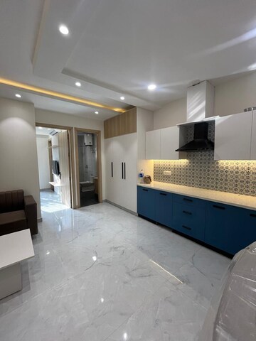 Bedroom in 1 BHK Builder Floor at Ansal Sushant Lok I, Sector 43 – for Rent