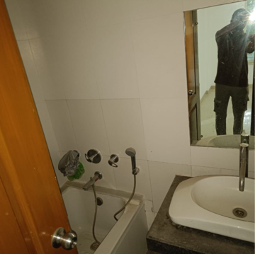 Bathroom in 4 BHK Apartment at Bell Flower, Baner – for Sale