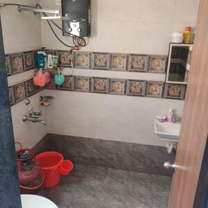 Bathroom in 2 BHK Apartment at Shashitara Hills, Vadgaon Budruk – for Sale