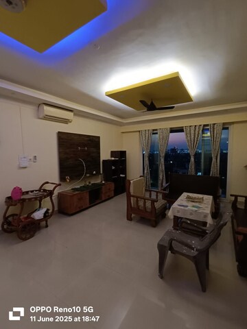 Living Room in 3 BHK Apartment at Rosedale Garden Complex, Rajarhat – for Rent