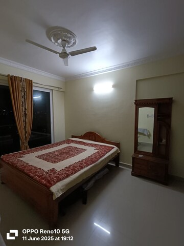 Bedroom in 3 BHK Apartment at Rosedale Garden Complex, Rajarhat – for Rent