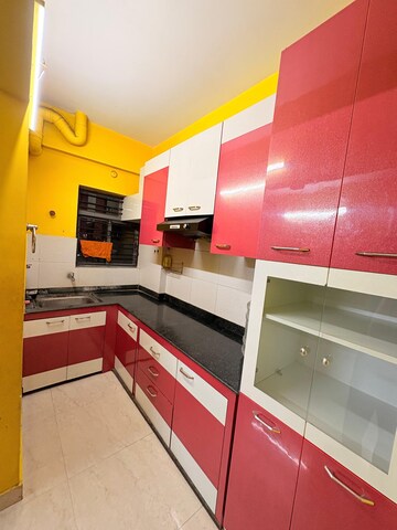 Kitchen in 2 BHK Apartment at Purti Star, Rajarhat New Town – for Rent