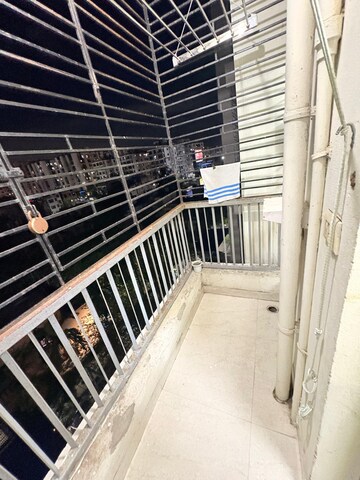 Balcony in 2 BHK Apartment at Purti Star, Rajarhat New Town – for Rent