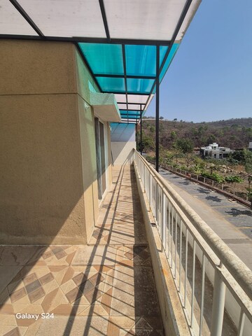 Balcony in 1 BHK Apartment at Paranjape Forest Trails The Highlands, Bhugaon – for Rent
