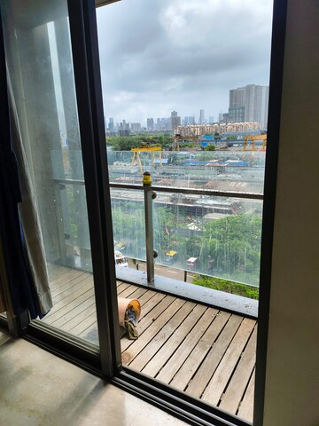 Balcony in 1 BHK Apartment at Lodha New Cuffe Parade, Wadala – for Rent