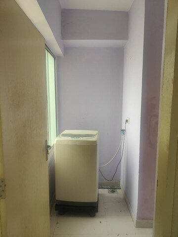 Bathroom in 3 BHK Apartment at Elita Garden Vista, New Town – for Rent