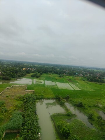 Plot Area in 3 BHK Apartment at Elita Garden Vista, New Town – for Rent