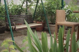 Balcony in 3 BHK Apartment at Boutique Residential Apartments C-253, Defence Colony – for Sale