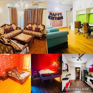 Living Room in 3 BHK Apartment at DDA Taimoor Enclave, New Friends Colony – for Sale