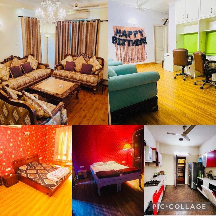 Living Room, dda-taimoor-enclave 3 Bedroom 2585 Sq.Ft. Apartment In New Friends Colony Delhi 9127367