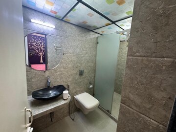 Bathroom in 4 BHK Apartment at Gabbana Apartment, Khar West – for Rent