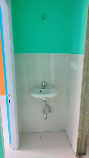 Bathroom in 1 BHK Apartment at Vijay Vatika, Kavesar – for Sale