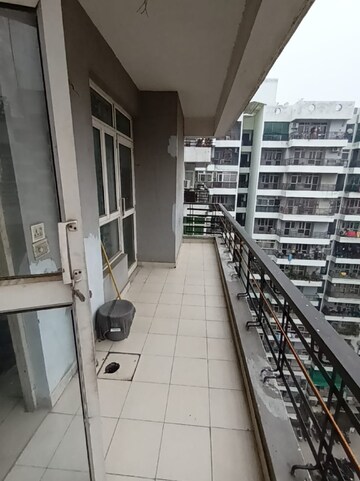 Balcony in 3 BHK Apartment at Crossing Republik, Crossing Republic – for Rent