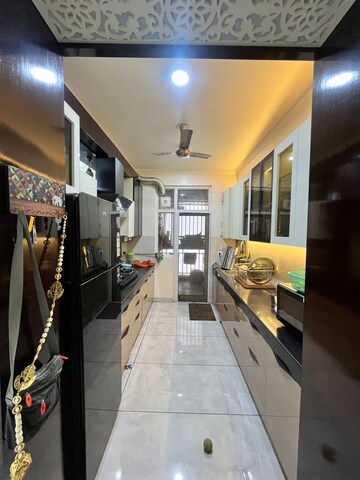 Kitchen in 3 BHK Apartment at Crossing Republik, Crossing Republic – for Rent