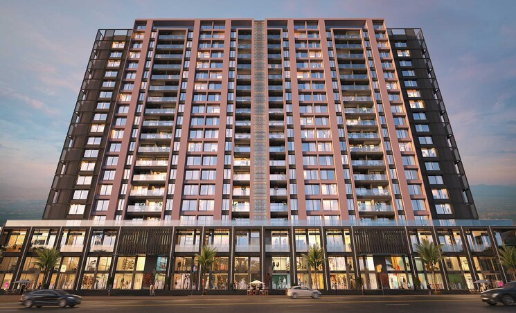 Exterior View, majestique-marbella-phase-1 2 Bedroom 850 Sq.Ft. Apartment In Kharadi Pune 9127462