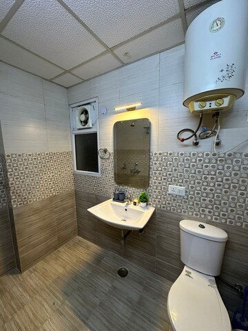 Bathroom in 3 BHK Apartment at Crossing Republik, Crossing Republic – for Rent