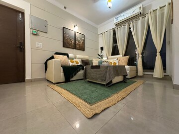 Living Room in 3 BHK Apartment at Crossing Republik, Crossing Republic – for Rent