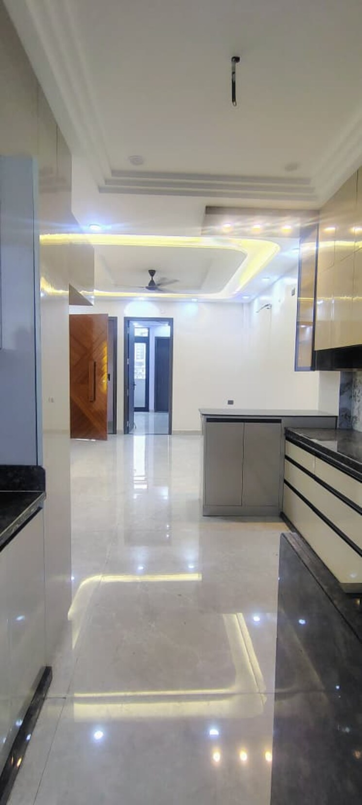 Kitchen, bptp-amstoria 3 Bedroom 2200 Sq.Ft. Builder Floor In Sector 102 Gurgaon 9127481