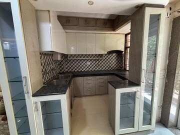 Kitchen in 1 BHK Builder Floor at Saket – for Rent