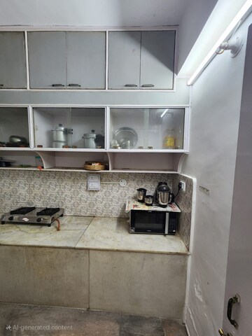 Kitchen in 3 BHK Apartment at Kidwaipuri – for Rent
