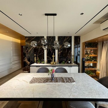 Living Room in 3 BHK Apartment at Silver Light CHS, Juhu – for Sale