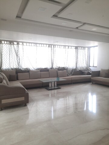 Living Room in 4 BHK Apartment at Prahlad Nagar – for Rent
