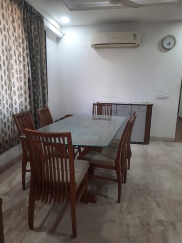 Living Room in 4 BHK Apartment at Prahlad Nagar – for Rent