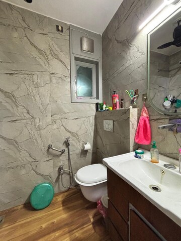 Bathroom in 3 BHK Builder Floor at Sushant Lok Iii – for Sale