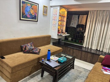 Living Room in 1 BHK Apartment at HDIL Dheeraj Diamond, Malad West – for Rent