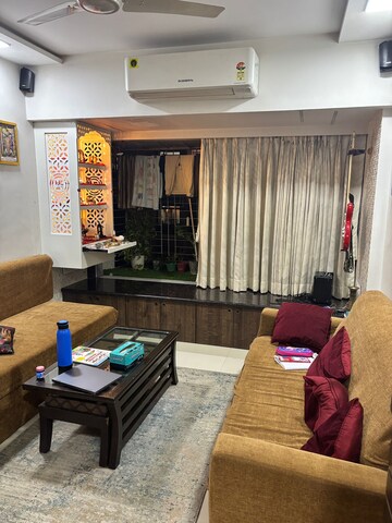 Living Room in 1 BHK Apartment at HDIL Dheeraj Diamond, Malad West – for Rent