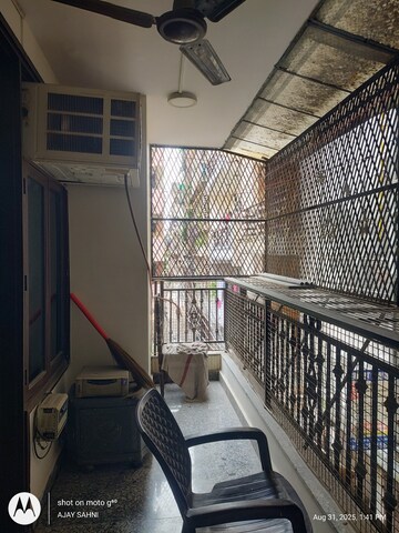 Balcony in 1 BHK Builder Floor at Mehrauli – for Rent