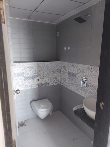 Bathroom in 3 BHK Apartment at Naranpura – for Rent