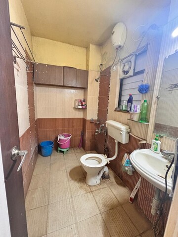 Bathroom in 1 BHK Apartment at Kumar Periwinkle, Kharadi – for Rent