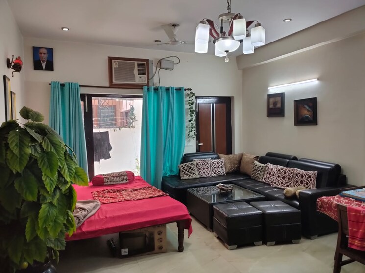 Living Room, palam-vihar-residents-association 2 Bedroom 1100 Sq.Ft. Builder Floor In Palam Vihar Gurgaon 9127679