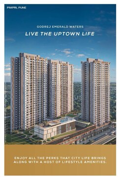 3 BHK + Pooja Room Apartment For Sale in Pimpri